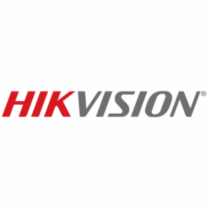 Logo de la marque Hikvision – caméras de vidéosurveillance et systèmes d'alarme