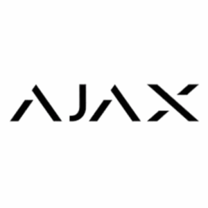 Logo de la marque Ajax – systèmes d’alarme et caméras de vidéosurveillance